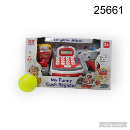 Imagen de CAJA REGISTRADORA "MY FUNNY CASH REGISTER" A PILA 3.26